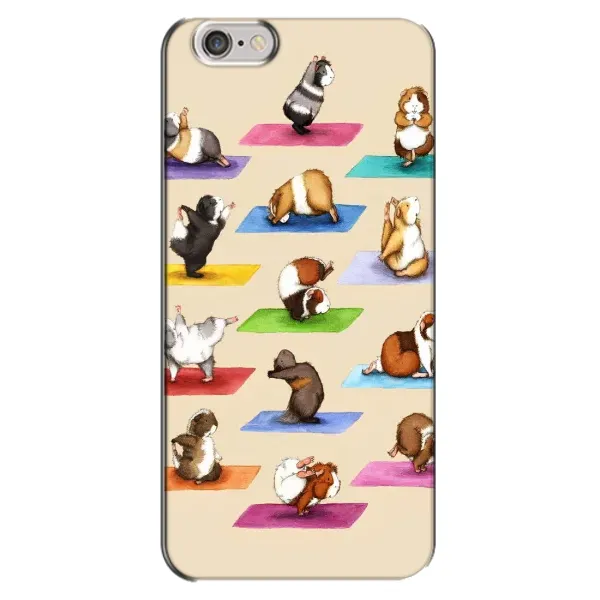 Чехол с рисунком «Ёга свинок» для iPhone 6 Plus / 6s Plus Чехол с рисунком «Ёга свинок» для iPhone 6 Plus / 6s Plus