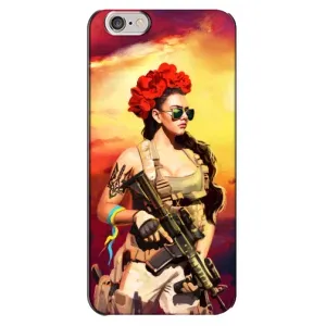 ЗСУ Чехлы (TPU) для iPhone 6 Plus / 6s Plus (Женщина солдат)