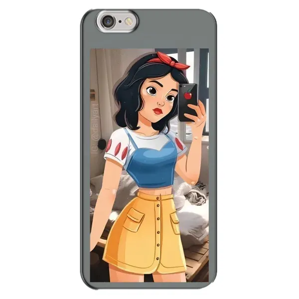 Чехол с рисунком «Белоснежка с телефоном» для iPhone 6 Plus / 6s Plus
