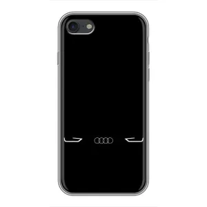 Силиконовый бампер с картинкой машины на iPhone 6 / 6s (Силует Audi)