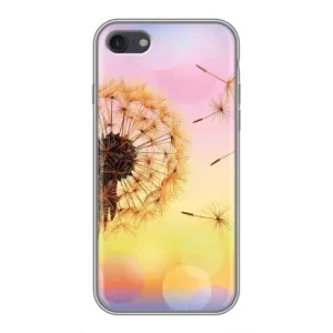 Силиконовый Чехол с одуванчиками на iPhone 6 / 6s (Цветок-одуванчик)