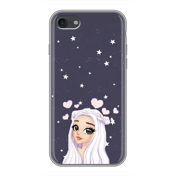 Чехол с рисунком «Девушка и сердечки» для iPhone 6 / 6s Чехол с рисунком «Девушка и сердечки» для iPhone 6 / 6s