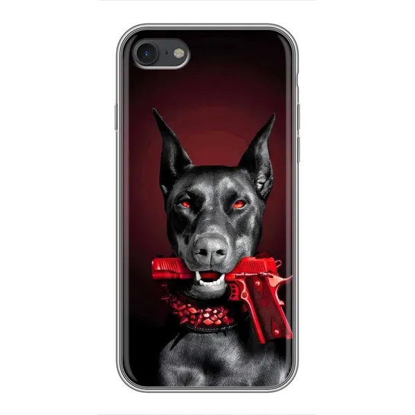 Чехол с рисунком «Доберман злой» для iPhone 6 / 6s Чехол с рисунком «Доберман злой» для iPhone 6 / 6s