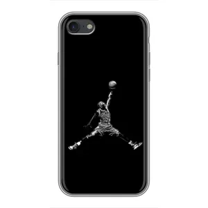 Силіконовый Чохол Nike Air Jordan на Айфон 6 (Джордан)