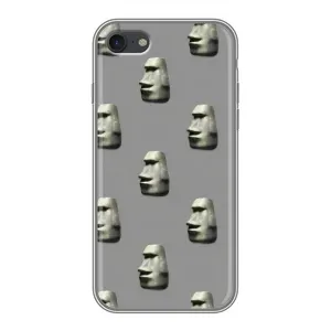 Бампер с принтом Мемы для iPhone 6 / 6s (Каменное лицо)