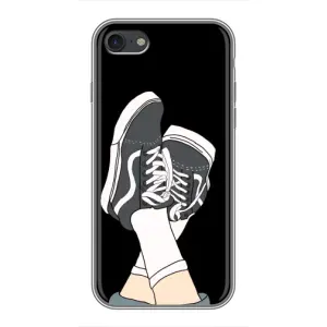 Чохол з Прикольним Принтом на iPhone 6 / 6s (Кеди)