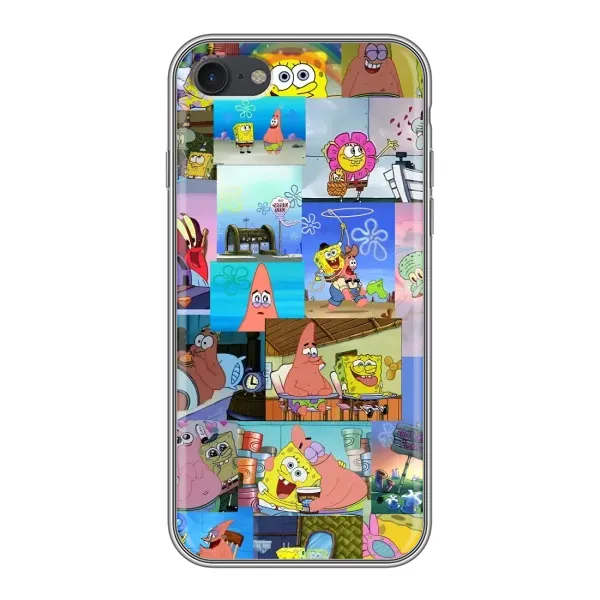 Чехол с рисунком «Комиксы Спанч Боб» для iPhone 6 / 6s Чехол с рисунком «Комиксы Спанч Боб» для iPhone 6 / 6s