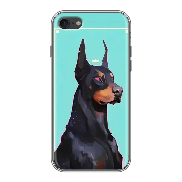 Чехол с рисунком «Король доберман» для iPhone 6 / 6s Чехол с рисунком «Король доберман» для iPhone 6 / 6s