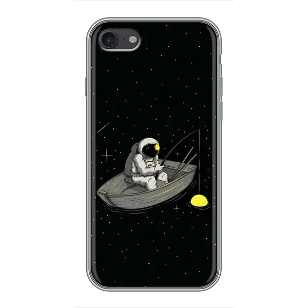 Чехол с рисунком «Космонавт на рыбалке» для iPhone 6 / 6s Чехол с рисунком «Космонавт на рыбалке» для iPhone 6 / 6s
