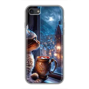 Чохли на Новий Рік iPhone 6 / 6s (Кіт новорічний)