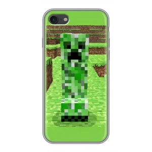 Чохли для iPhone 6 / 6s (Персонажі МайнКрафт) (Кріпер 2)
