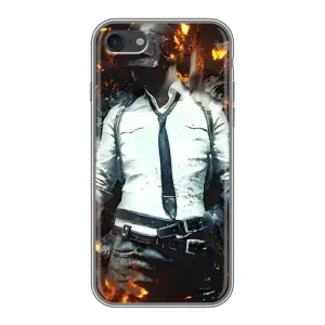 Чохол з картинкою "Герой Pubg" на iPhone 6 / 6s (Man Пубг)
