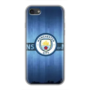 Силиконовые Чехлы принт Футбол на iPhone 6 / 6s (ManCity)