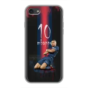 Чохол (TPU) з Футболістом на iPhone 6 / 6s (MBAPPE 10)