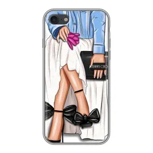 Силиконовый Чехол на iPhone 6 / 6s с картинкой Стильных Девушек (Мода)