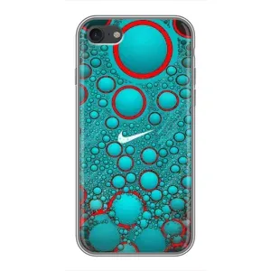 Силиконовый Чехол на iPhone 6 / 6s с картинкой Nike (Найк зеленый)