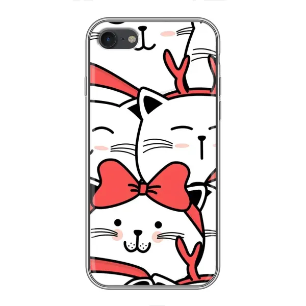Чехол с рисунком «Новогодние котики» для iPhone 6 / 6s Чехол с рисунком «Новогодние котики» для iPhone 6 / 6s