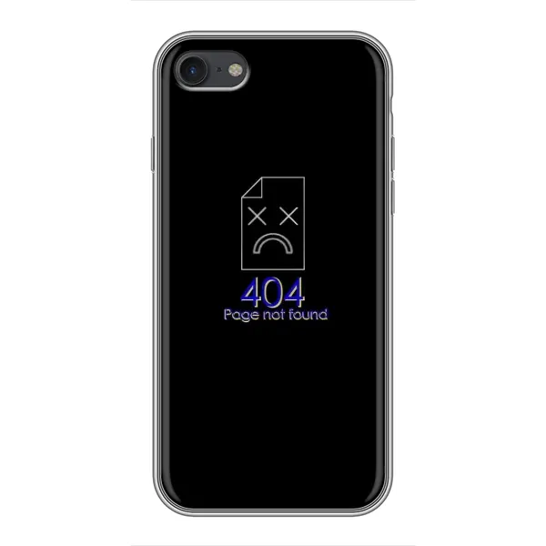 Чехол с рисунком «Ошибка 404» для iPhone 6 / 6s