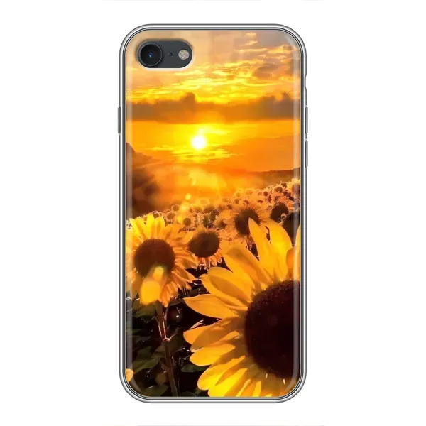 Чехол с рисунком «поле подсолнухов» для iPhone 6 / 6s