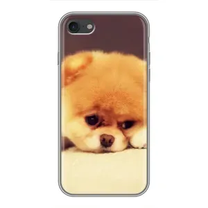 Чехол (ТПУ) Милые собачки для iPhone 6 / 6s (Померанский шпиц)