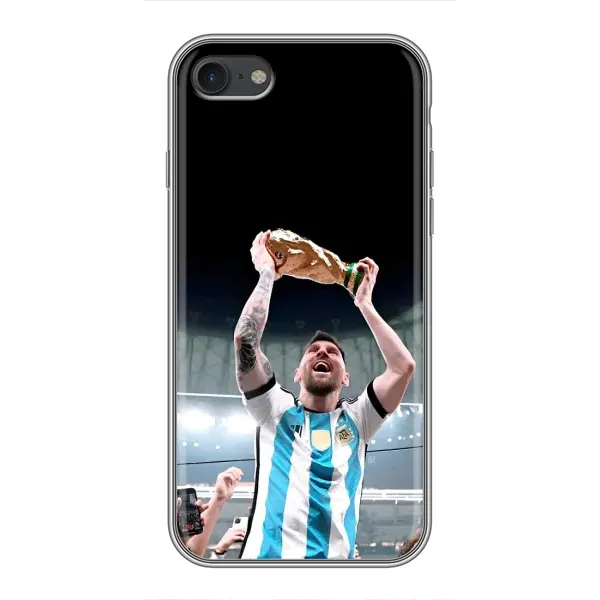 Чехол с рисунком «Счастливый Месси» для iPhone 6 / 6s Чехол с рисунком «Счастливый Месси» для iPhone 6 / 6s