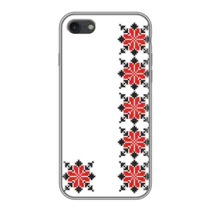 Силиконовый Чехол на iPhone 6 / 6s с картинкой Вышиванки (Силуэт вышиванки)