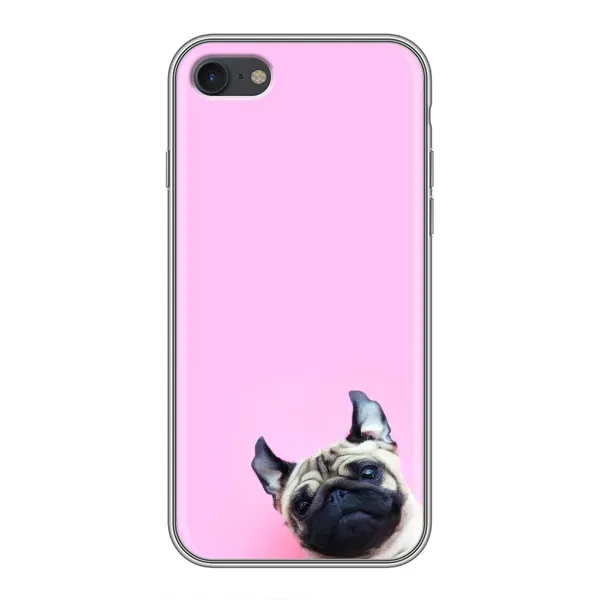 Чехол с рисунком «Собака на розовом» для iPhone 6 / 6s Чехол с рисунком «Собака на розовом» для iPhone 6 / 6s