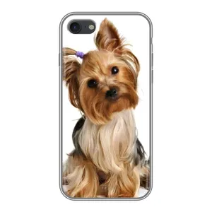 Чехол (ТПУ) Милые собачки для iPhone 6 / 6s (Собака Терьер)