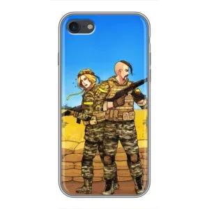 Чохли з принтом (Воїни ЗСУ) для iPhone 6 / 6s