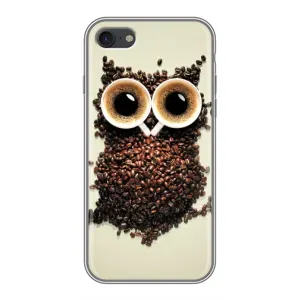 Чехлы с принтом СОВЫ для iPhone 6 / 6s (Сова с зерен кофе)