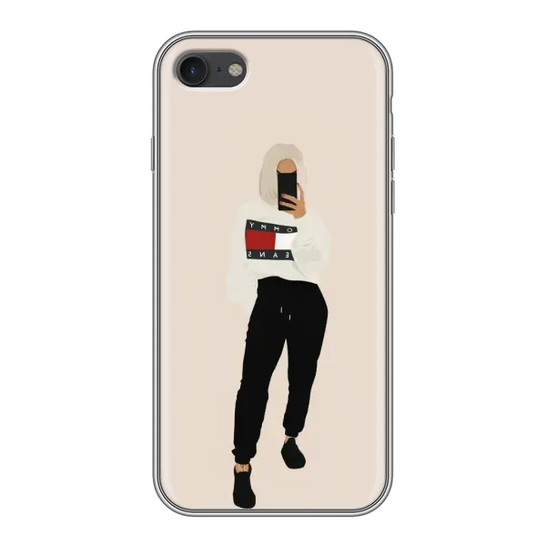 Чехол с рисунком «Стильная» для iPhone 6 / 6s Чехол с рисунком «Стильная» для iPhone 6 / 6s