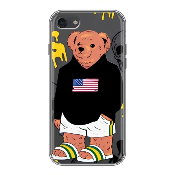 Чехол с рисунком «Teddy USA» для iPhone 6 / 6s Чехол с рисунком «Teddy USA» для iPhone 6 / 6s