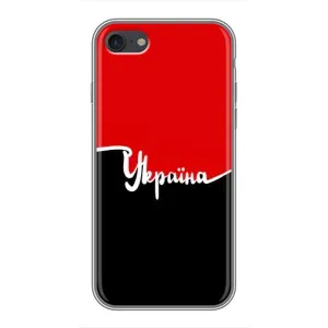 Чохли УПА (Червоно-Чорний) на iPhone 6 / 6s (Україна УПА)