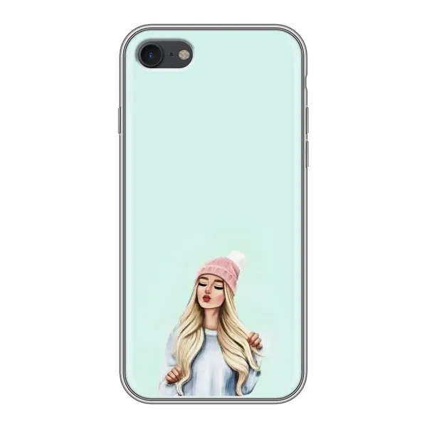 Чехол с рисунком «В шапке» для iPhone 6 / 6s Чехол с рисунком «В шапке» для iPhone 6 / 6s