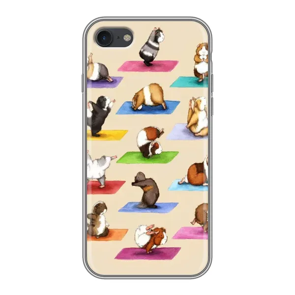 Чехол с рисунком «Ёга свинок» для iPhone 6 / 6s Чехол с рисунком «Ёга свинок» для iPhone 6 / 6s