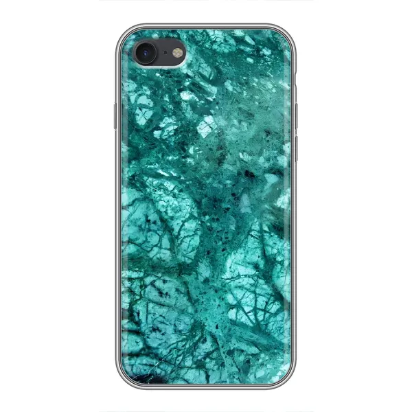 Чехол с рисунком «Зеленый мрамор» для iPhone 6 / 6s Чехол с рисунком «Зеленый мрамор» для iPhone 6 / 6s