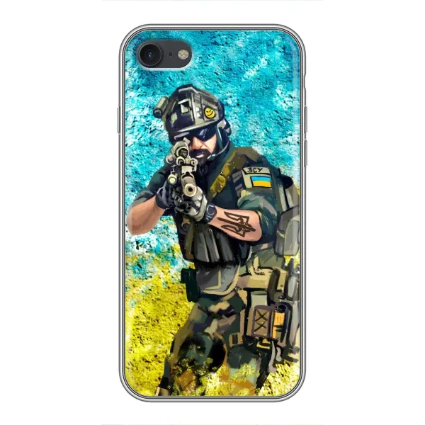 Чехол с рисунком «ЗСУ Воин» для iPhone 6 / 6s Чехол с рисунком «ЗСУ Воин» для iPhone 6 / 6s