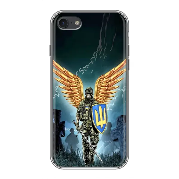 Чехол с рисунком «ЗСУ з крильями» для iPhone 6 / 6s