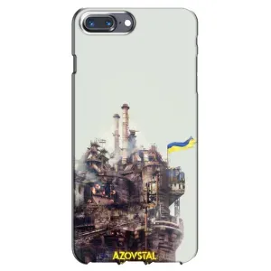 Чехлы на военную тематику для iPhone 7 Plus (Азовсталь)