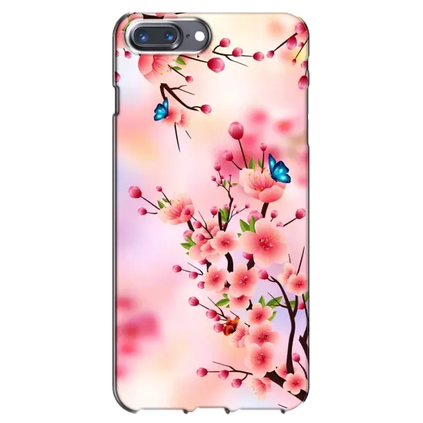 Чехол с рисунком «Бабочки на сакуре» для iPhone 7 Plus Чехол с рисунком «Бабочки на сакуре» для iPhone 7 Plus