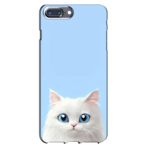 Чехол с рисунком «Белый кот» для iPhone 7 Plus Чехол с рисунком «Белый кот» для iPhone 7 Plus