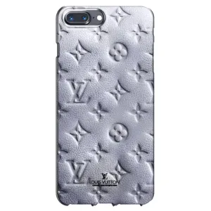 Текстурний Чохол Louis Vuitton для Айфон 7 Плюс (Білий ЛВ)