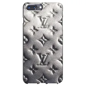 Текстурний Чохол Louis Vuitton для Айфон 7 Плюс (Бежевий ЛВ)