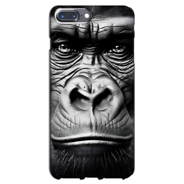 Чехол с рисунком «Черная обезьяна» для iPhone 7 Plus Чехол с рисунком «Черная обезьяна» для iPhone 7 Plus