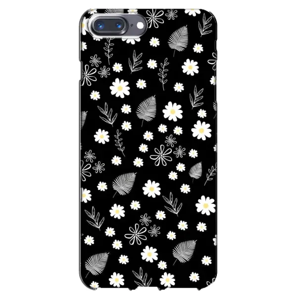 Чехол с рисунком «цветение на чорном» для iPhone 7 Plus