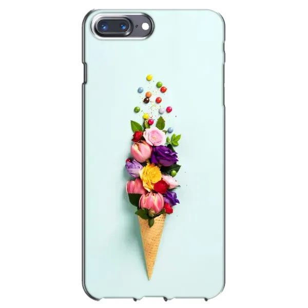 Чехол с рисунком «Цветок-мороженное» для iPhone 7 Plus