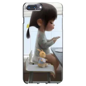 Чехол с рисунком «Девочка с игрушкой» для iPhone 7 Plus