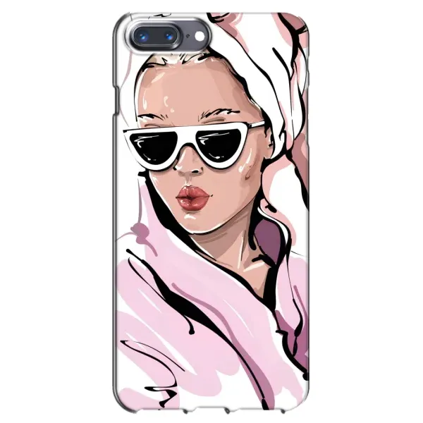 Чехол с рисунком «Девушка в халате» для iPhone 7 Plus Чехол с рисунком «Девушка в халате» для iPhone 7 Plus