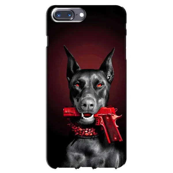 Чехол с рисунком «Доберман злой» для iPhone 7 Plus Чехол с рисунком «Доберман злой» для iPhone 7 Plus