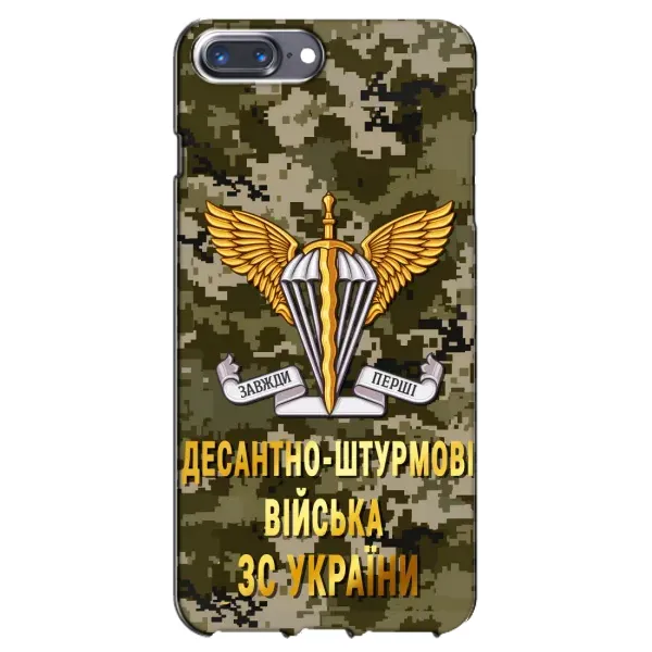 Чехол с рисунком «ДШВ ЗСУ» для iPhone 7 Plus Чехол с рисунком «ДШВ ЗСУ» для iPhone 7 Plus